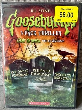 R. L. STINE Goosebumps 3-Pack Thriller DVD Set Sealed Brand New In Shrink Wrap